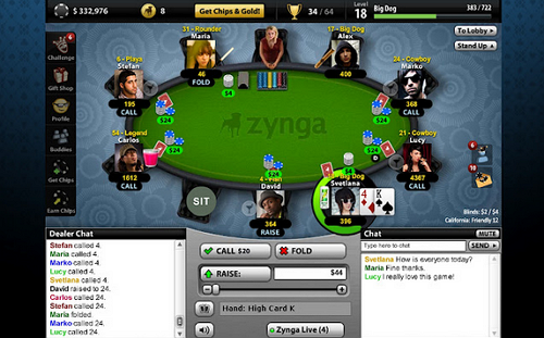 ZyngaPoker Screenshot